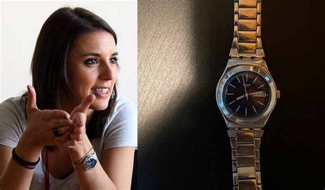 diez minutos irene montero rolex|Bulo: Irene Montero no lleva un Rolex en una .